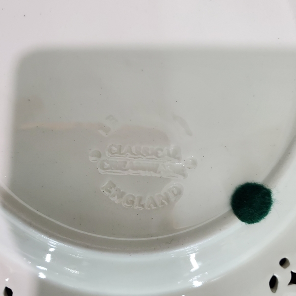 Leedsware Pierced Classical Creamware Berry Basket & Base - Picture 6 of 14